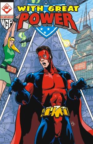 Cover art from With Great Power RPG